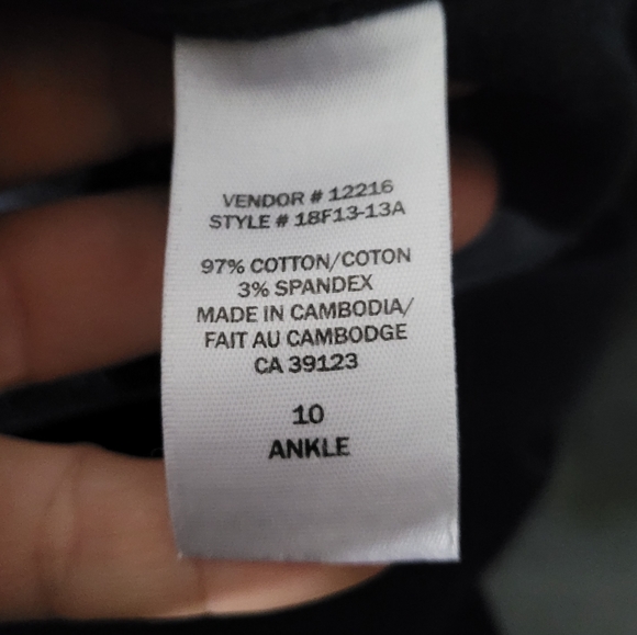 NORTHERN REFLECTIONS | straight leg micro corduroy trouser pants - Picture 7 of 8